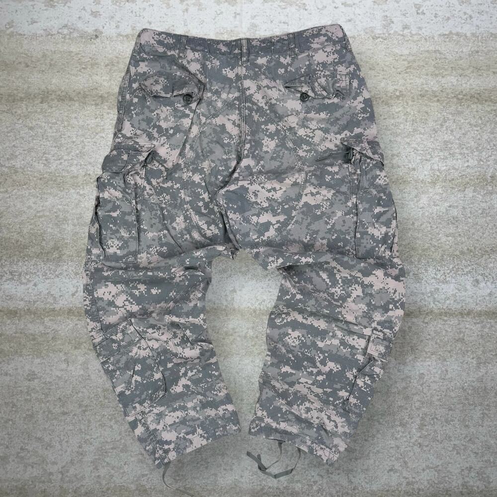 Vintage 90s Military Tactical Pants 36x28 Baggy Wide Leg Digital Camo Large